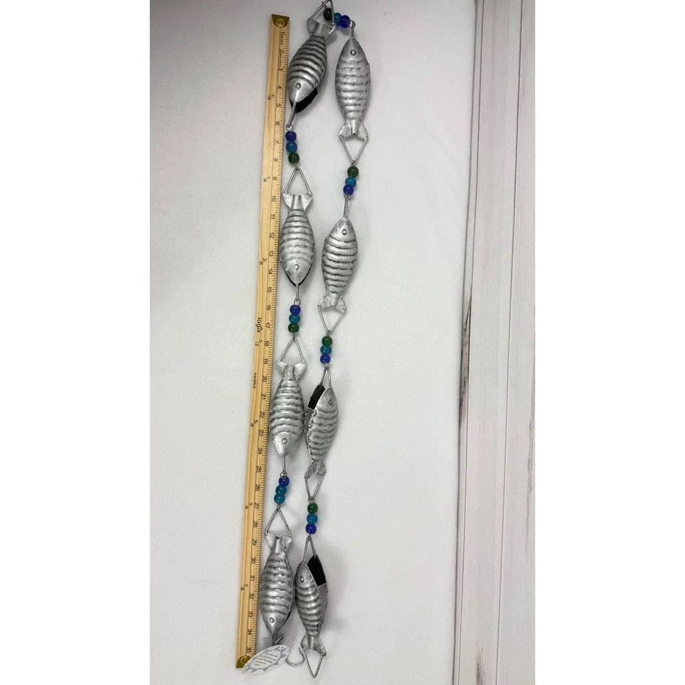 6-Foot Decorative‎ Hanging Metal Rain Chain & Garden Rainwater Catcher